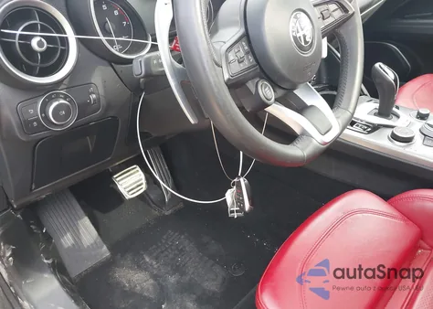 2023 Alfa Romeo Stelvio Veloce Awd from USA, damaged, VIN ZASPAKBN1P7D54084